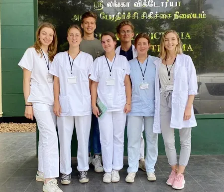 Óptica médica no Sri Lanka